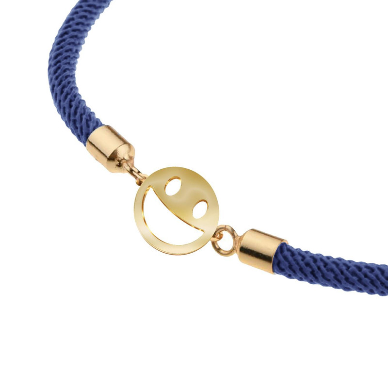 دستبند طلا 18 عیار زنانه مدوپد مدل ایموجی کد D13-10057