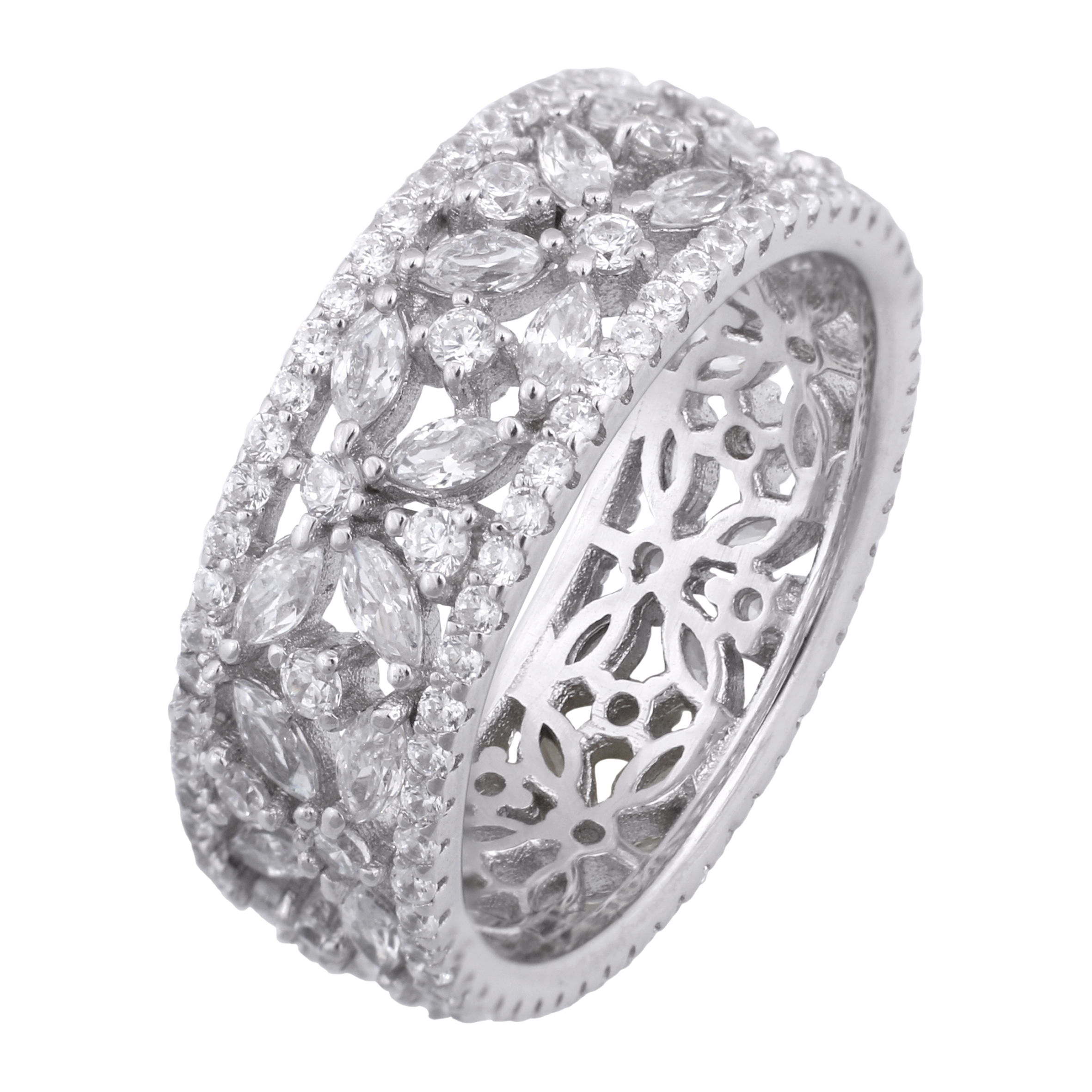 انگشتر نقره زنانه مدل R3293