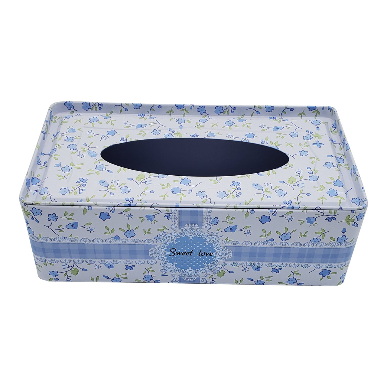 جعبه دستمال کاغذی طرح گل کد 130.4