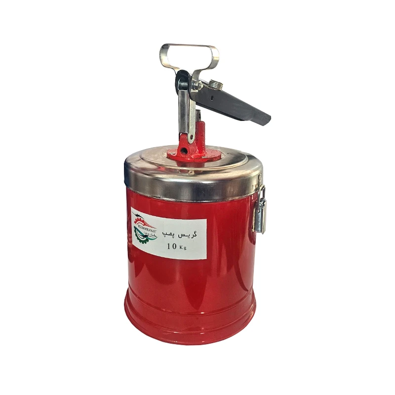 پمپ گریس رولمان صنعت مدل pump-10 ظرفیت 10 لیتر