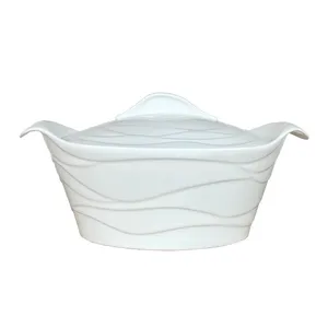 قابلمه سرامیک مکس مدل بیضی سایز 20