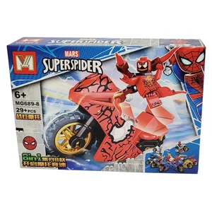 ساختنی مدل اسپایدرمن موتور سوار کد 689-8