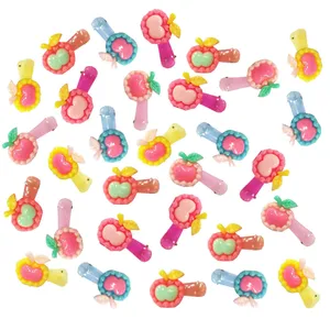 گیره مو دخترانه مدل سیب مجموعه 30 عددی