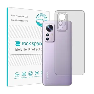 Transparent Rockspace HyGEL model phone back protector suitable for Xiaomi 12X mobile phone