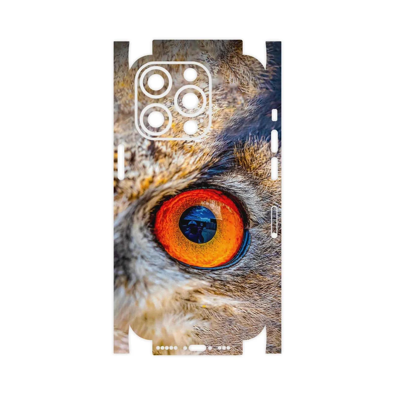 برچسب پوششی ماهوت مدل Owl eyes-FullSkin مناسب برای گوشی موبایل اپل iPhone 14 Pro