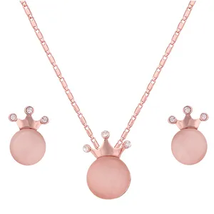 نیم ست زنانه مدل تاج کد SS1149