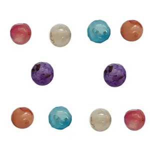 مهره دستبند سنگ عقیق کد MO 168 بسته 10 عددی