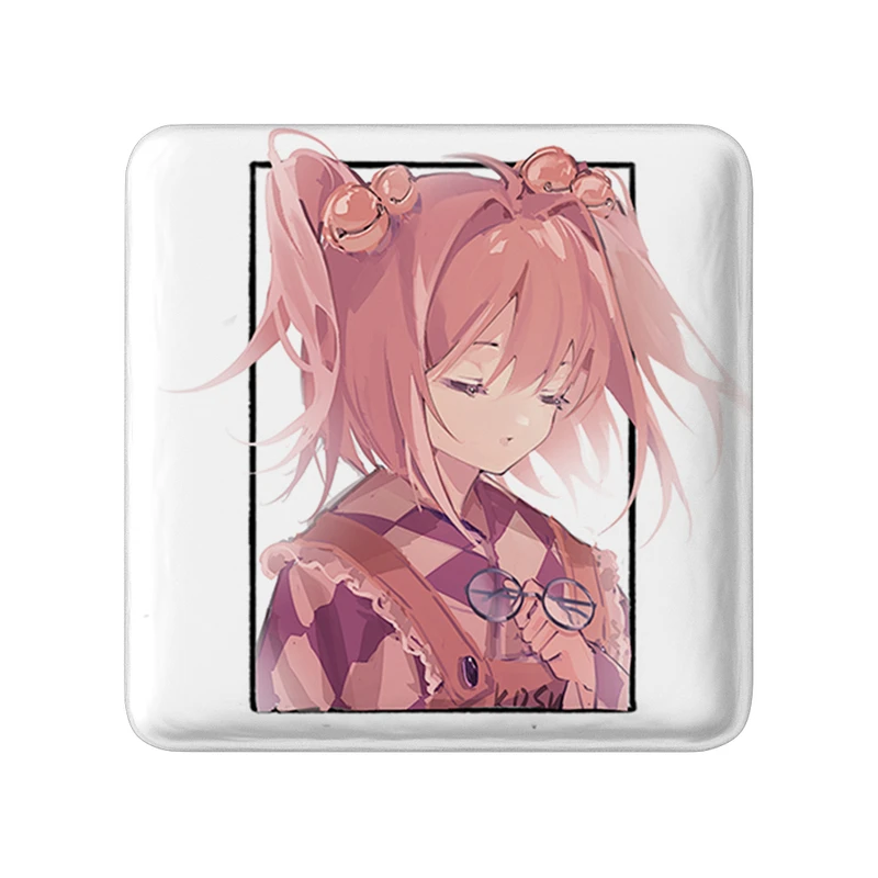 مگنت خندالو طرح بازی توهو (Touhou) مدل مربعی کد 35731