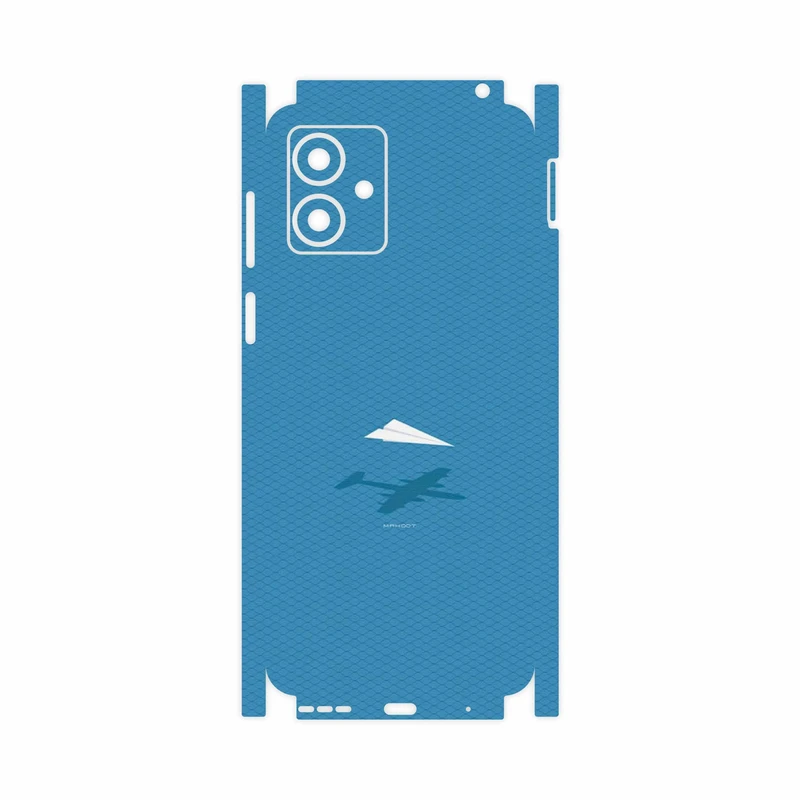 برچسب پوششی ماهوت مدل Minimal Paper Airplane-FullSkin مناسب برای گوشی موبایل موتورولا Moto G14