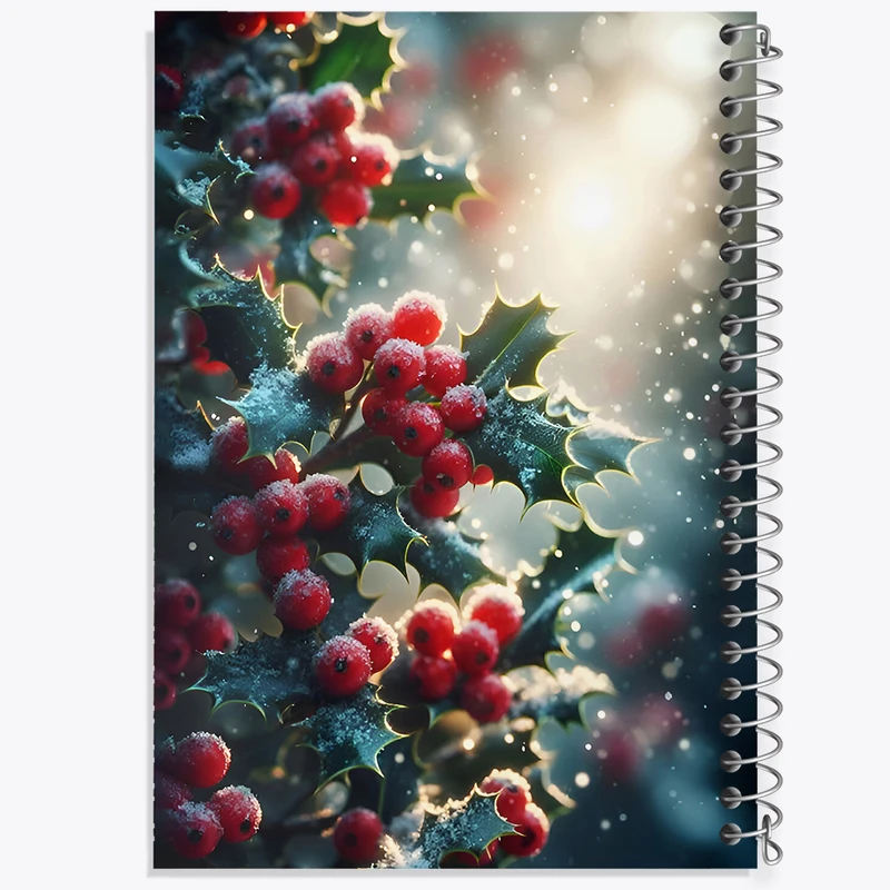 دفتر ژورنال نویسی 50 برگ خندالو مدل نقطه ای طرح گیاه کد F8101