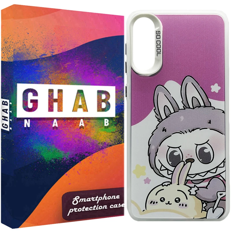 کاور قاب ناب مدل Socool طرح Labubu 05 مناسب برای گوشی موبایل سامسونگ Galaxy A50 / A50s / A30s