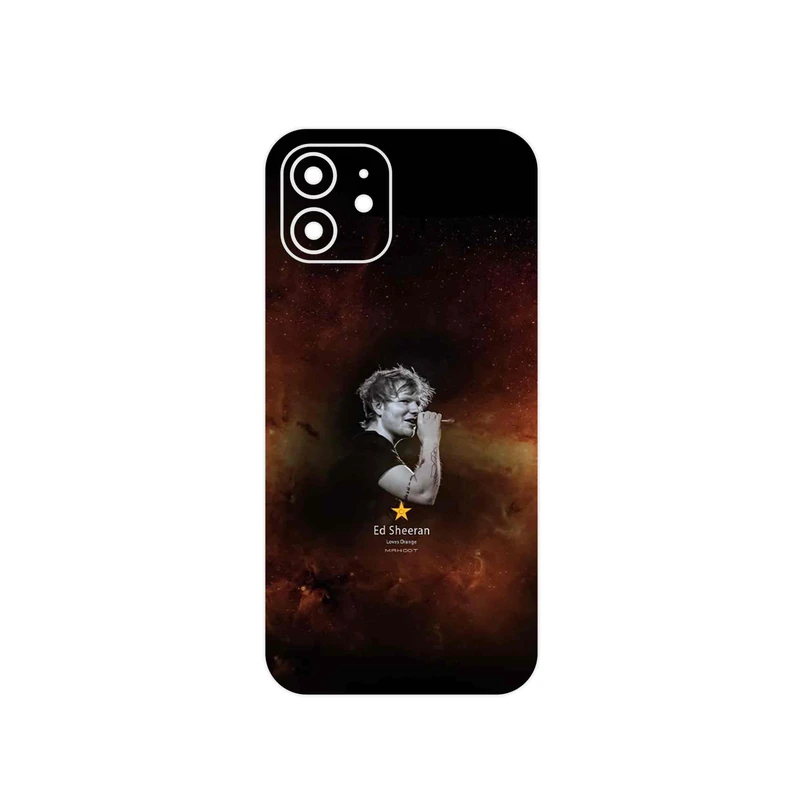 برچسب پوششی ماهوت مدل Ed Sheeran مناسب برای گوشی موبایل اپل iPhone 12