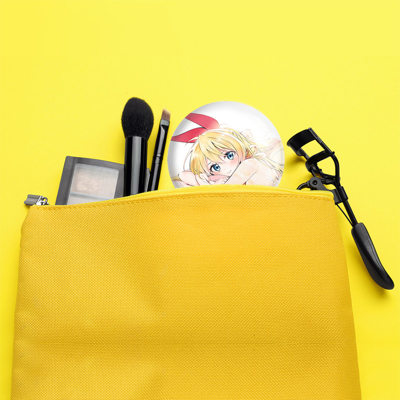 آینه جیبی خندالو مدل انیمه عشق دروغین  کد 17148