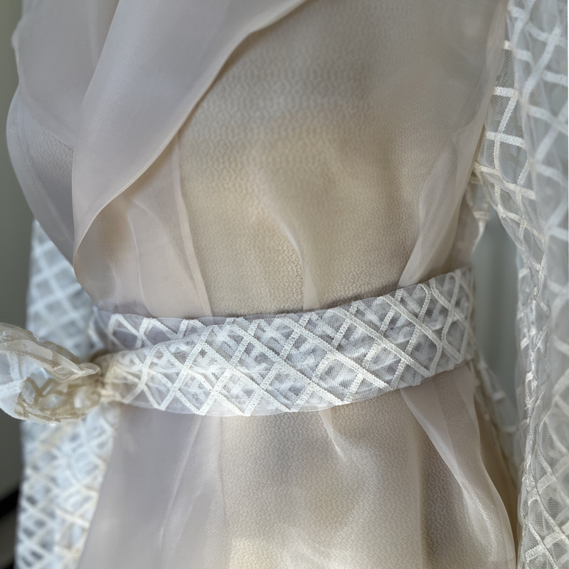 کت زنانه مدل شیشه ای ارگانزا