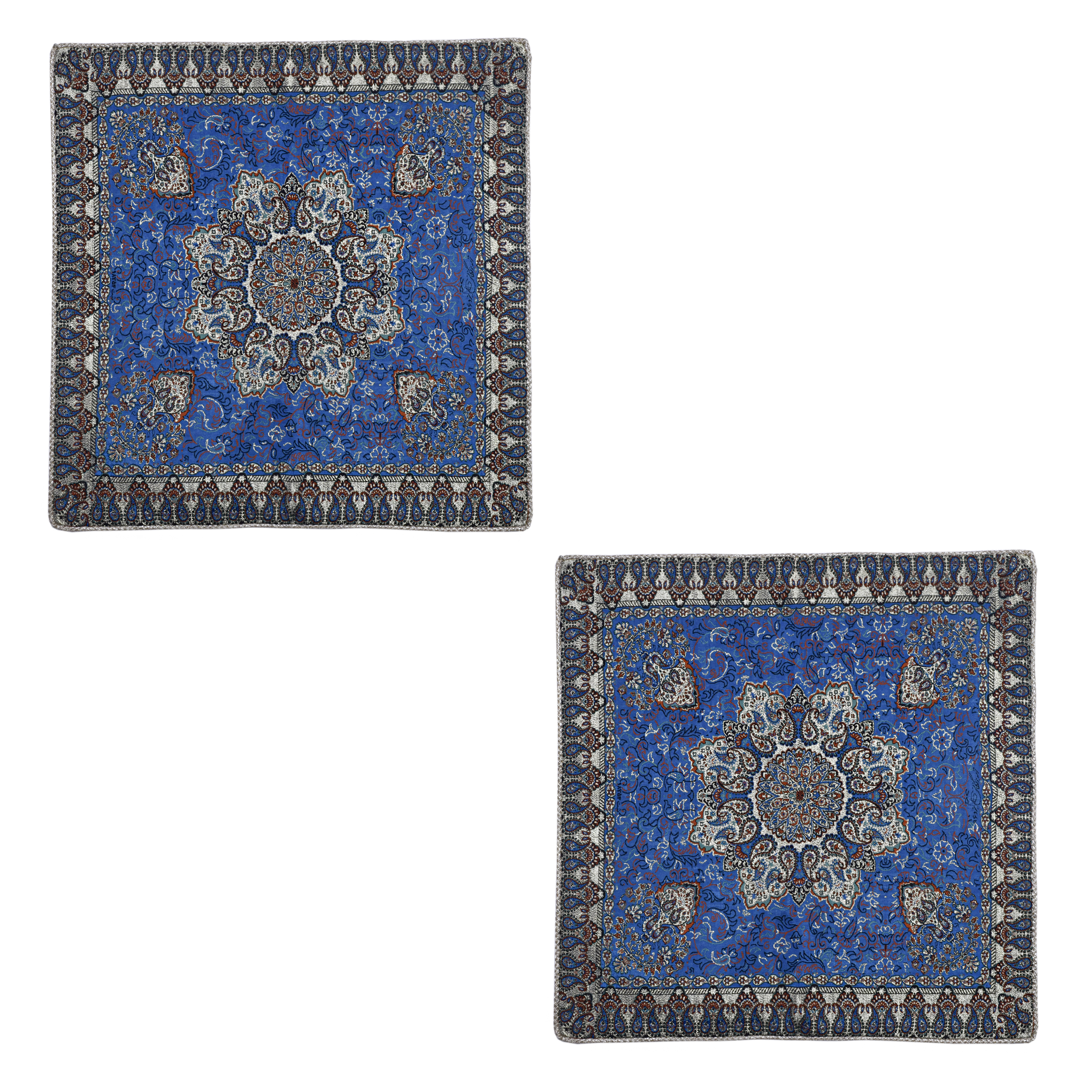 کاور کوسن ترمه کد 4002 بسته 2 عددی