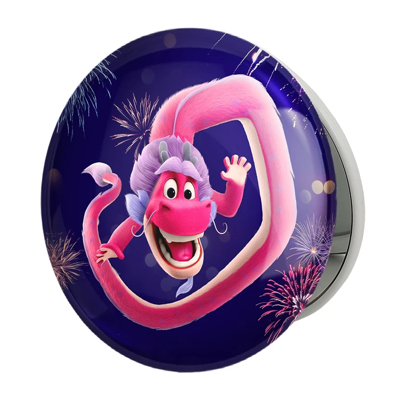 آینه جیبی خندالو طرح اژدهای آرزو Wish Dragon مدل تاشو کد 4778 