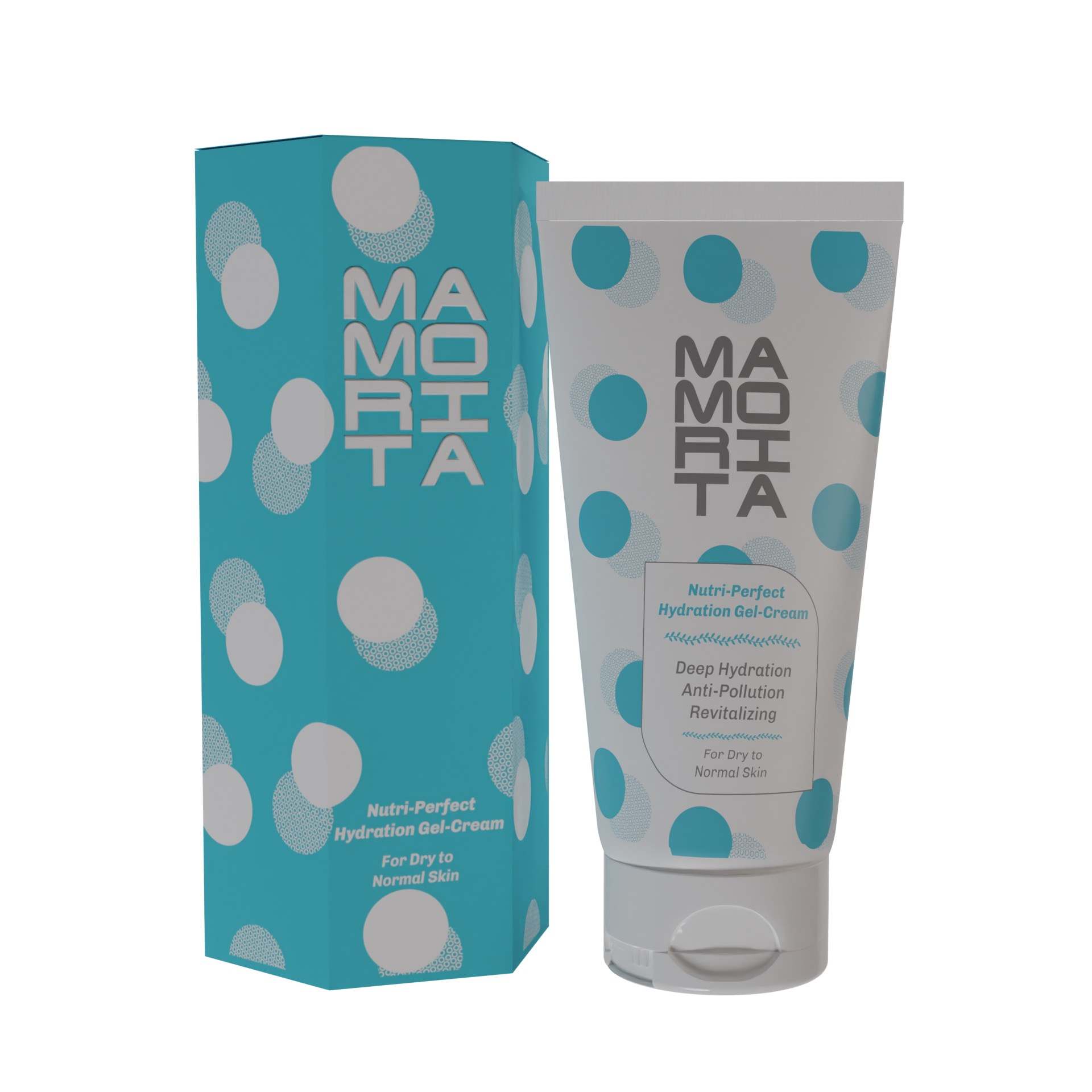 کرم ژل آبرسان ماموریتا مدل Nutri Perfect مناسب پوست معمولی و خشک حجم 60 میلی لیتر