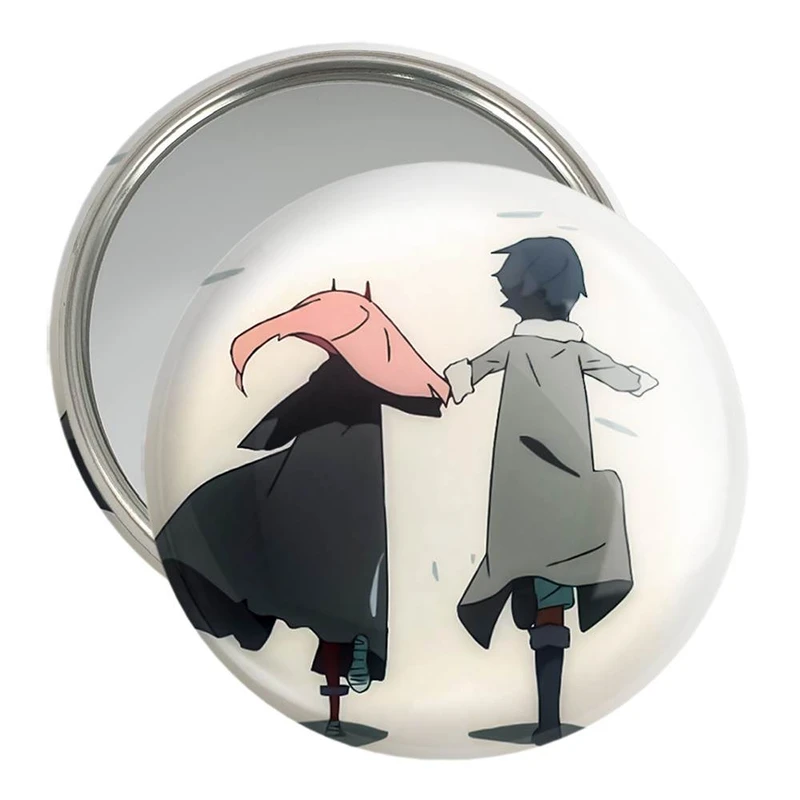 آینه جیبی خندالو مدل زیروتو و هیرو انیمه دارلینگ در فرنکس   کد 12011