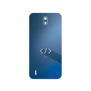 MAHOOT Minimal Coding icon Cover Sticker for Nokia C1