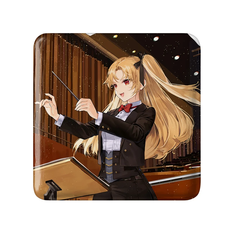 مگنت خندالو طرح بازی آزور لین (Azur Lane) مدل مربعی کد 34229