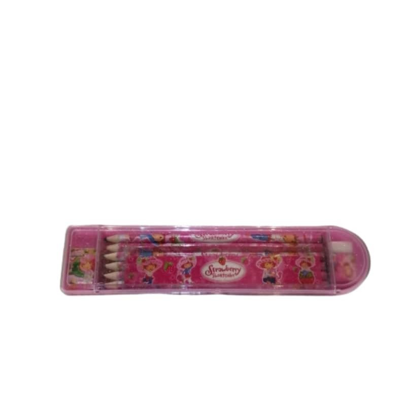 بسته لوازم تحریر مدل Strawberry کد 002 مجموعه 15 عددی بسته لوازم تحریر مدل Strawberry کد 002 مجموعه 15 عددی