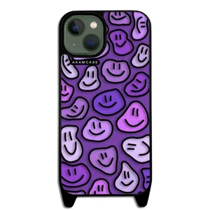 AKAM AMCWLA13-HAPPY FACE12 Cover For Apple iPhone 13
