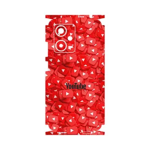 MAHOOT Youtube-FullSkin Cover Sticker for Xiaomi Redmi Note 12 Pro Plus