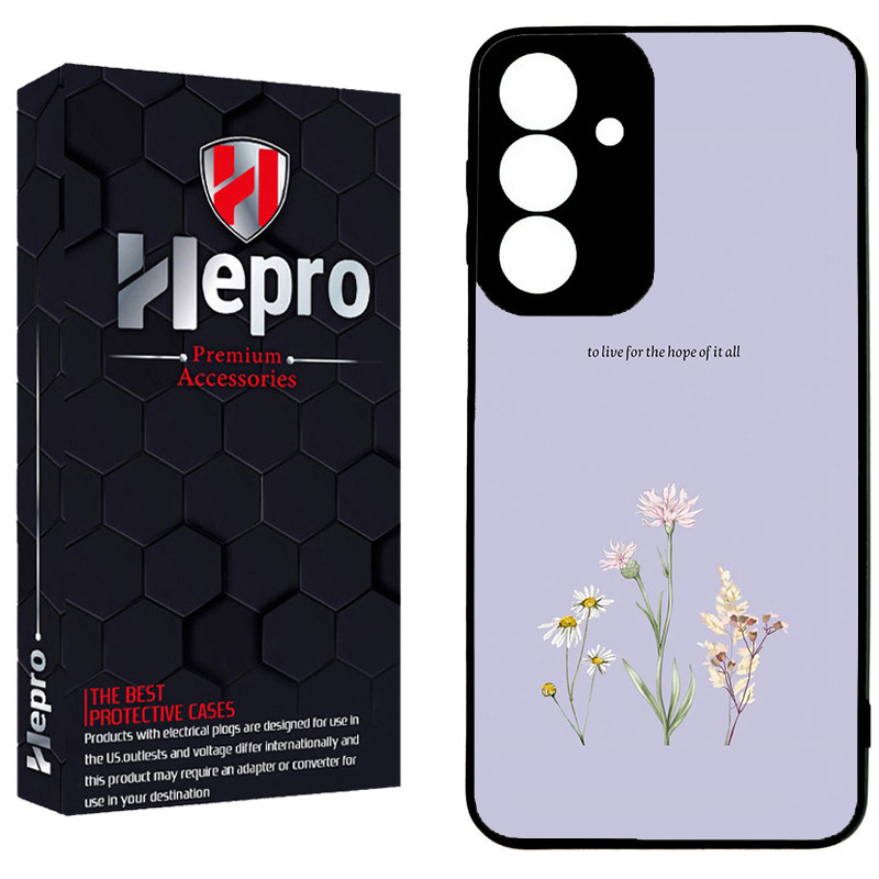 کاور هپرو طرح گل کد TPU-313 مناسب برای گوشی موبایل سامسونگ Galaxy A05S
