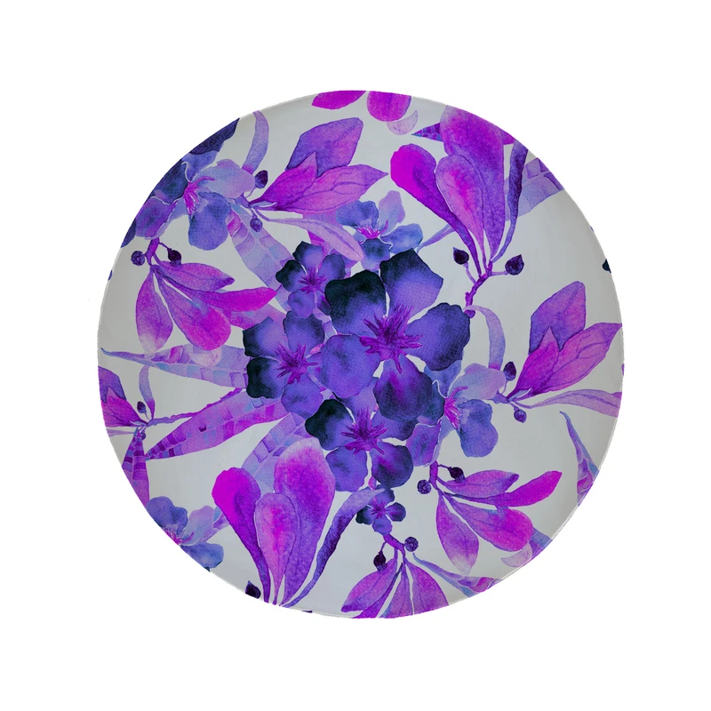 پادری مدل دایره طرح گل کد 5611 سایز 90 × 90 سانتی متر 