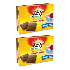 شکلات فانتزی بدون قند کامور - 170 گرم بسته 2 عددی
