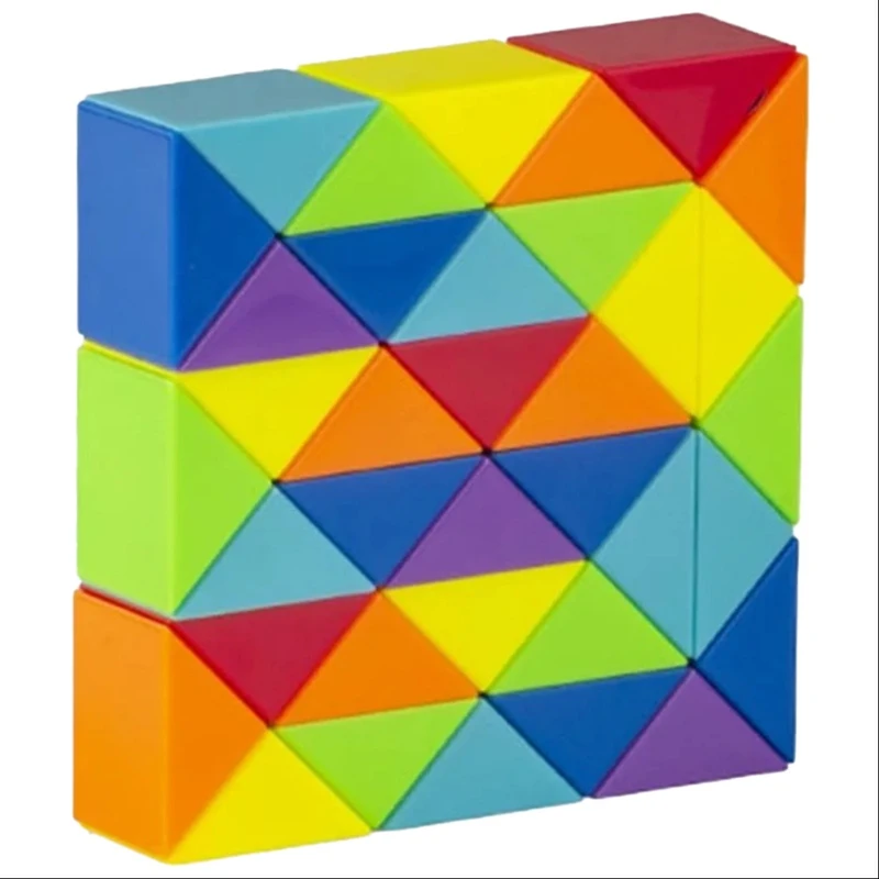 مکعب روبیک شنگ شو مدل ماری 36 قطعه چند رنگ Sengso Magic Snake 36 pcs