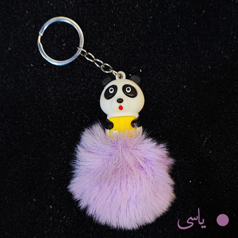 جاکلیدی دخترانه مدل پاندا توپکی