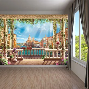 پوستر دیواری سه بعدی مدل منظره شهر ایوان DVRF2265