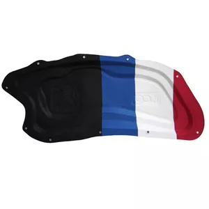 عایق درب کاپوت ایده طرح پرچم فرانسه مدل NAM-FRANC27 مناسب برای پژو 207