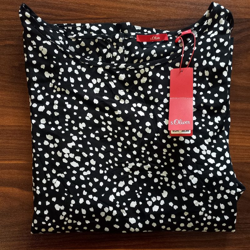 بلوز آستین سه ربع زنانه اس.اولیور مدل RSH - 99A0