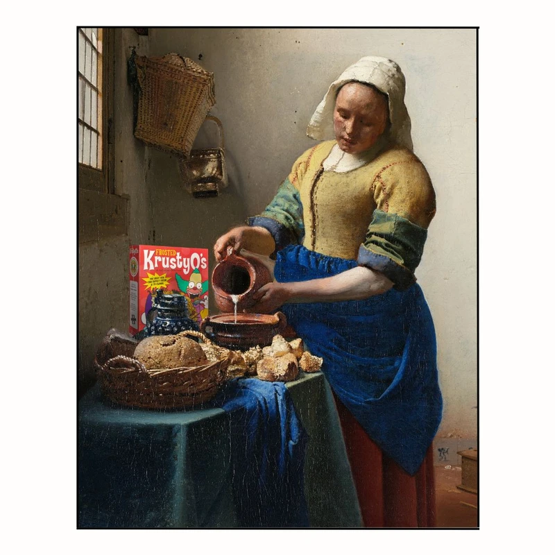 پوستر مدل مادری در حال اشپزی