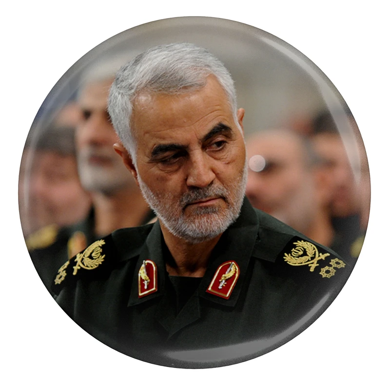  مگنت طرح سپهبد شهید حاج قاسم سلیمانی مدل S12241 