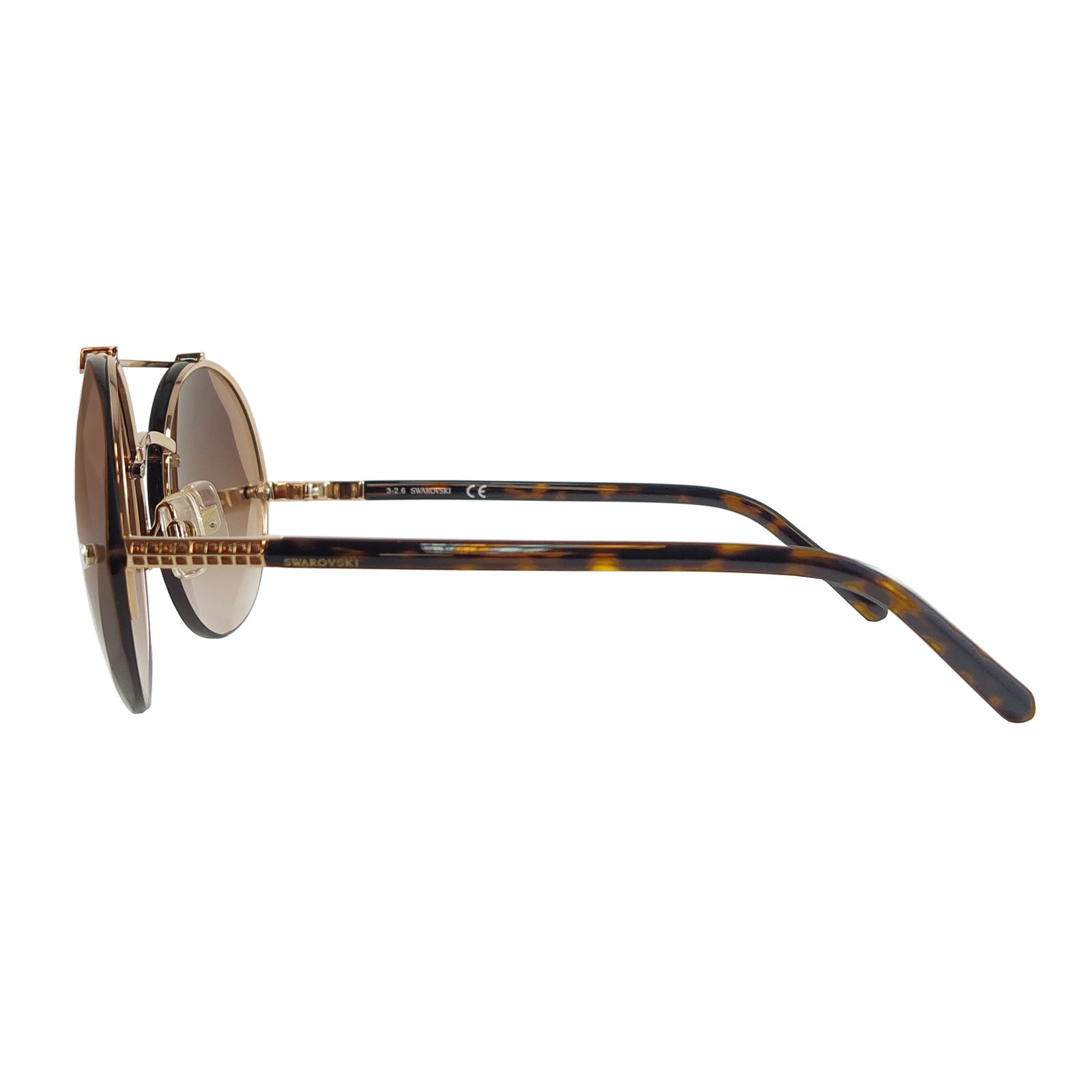 عینک آفتابی زنانه سواروسکی مدل SW013328F60 -  - 2