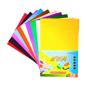مقوا رنگی ایوا کد J10 سایز 24x34 سانتی متر بسته 10 عددی