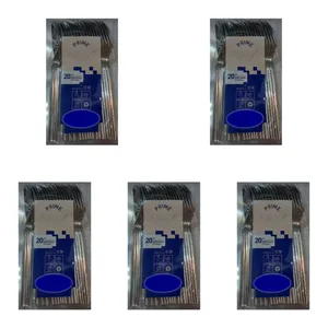 قاشق یکبار مصرف پیکنیک مدل Dena مجموعه 5 بسته 20 عددی