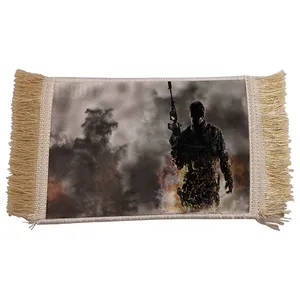 فرش ماشینی دیوارکوب مدل بازی کال آف دیوتی کد 73