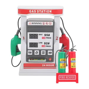 اسباب بازی مدل پمپ بنزین طرح موزیکال و چراغدار کد 2192E-26