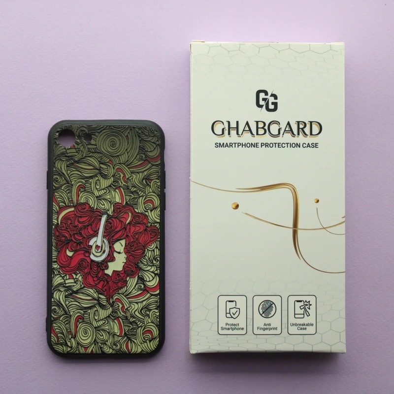 کاور قاب گارد مدل دور ژله ای فانتزی مناسب برای گوشی موبایل اپل iPhone 7/8/SE 2020/SE 2022