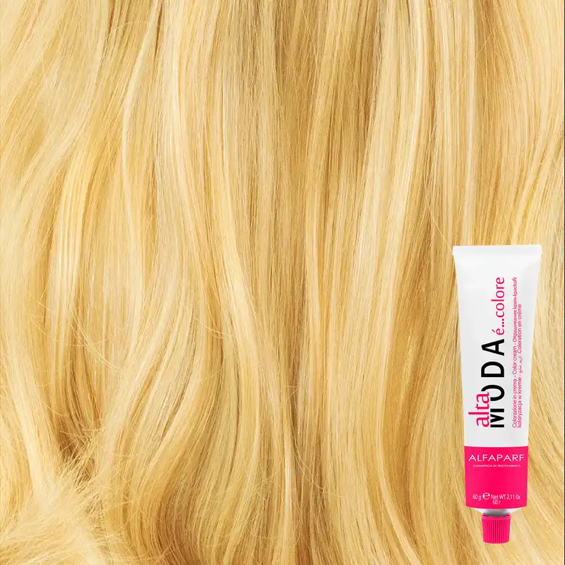 کیت رنگ مو آلتا مودا شماره 10 وزن 150 گرم رنگ بلوند طبیعی روشن