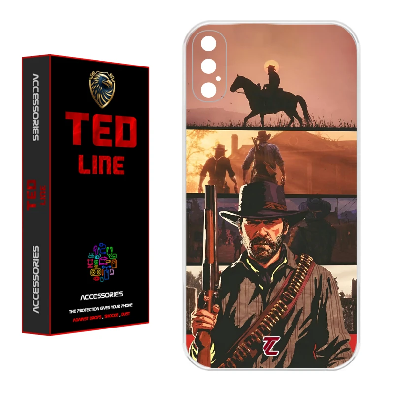 کاور تدلاین طرح رد دد ریدمپشن کد 1201 مناسب برای گوشی موبایل اپل Iphone X / XS