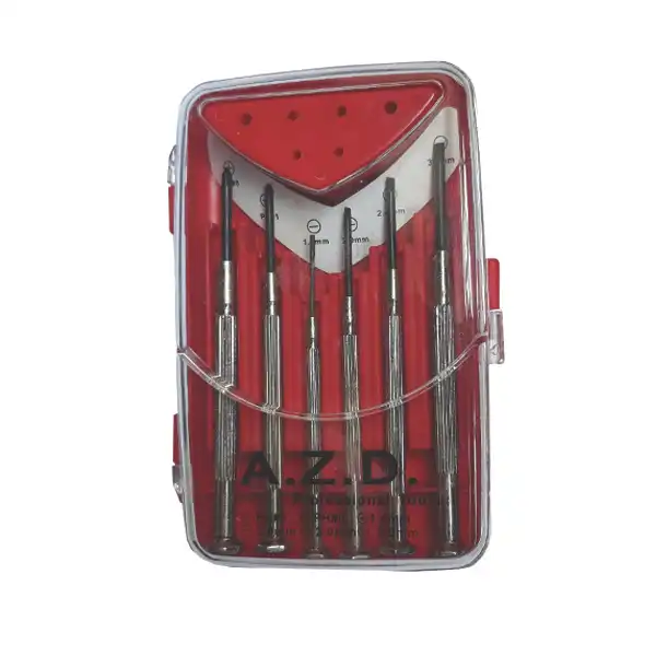 پیچ گوشتی ساعتی ای زد دی مدل ۱۰۰۰۸۹ مجموعه ۶ عددی