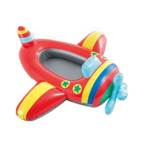 نقد و بررسی قایق بادی اینتکس طرح هواپیما مدل 59380H توسط خریداران