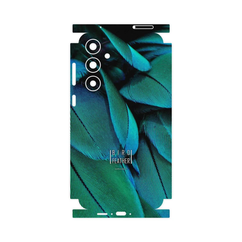 برچسب پوششی ماهوت مدل Green Feather-FullSkin مناسب برای گوشی موبایل سامسونگ Galaxy A55