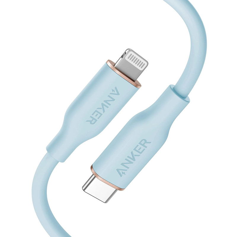 کابل تبدیل USB-C به لایتنینگ انکر مدل 641 طول 1.8 متر