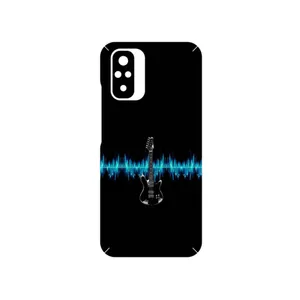 MAHOOT Electric Guitar Cover Sticker for Xiaomi Redmi Note 10